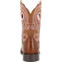 Durango Women's Westward 10" Square Toe Western Work Boot -Brown- DRD0445 -Rocky Shop DRD0445 4 LARGE 80e13117 985a 4155 8a1a 36de7ffef622