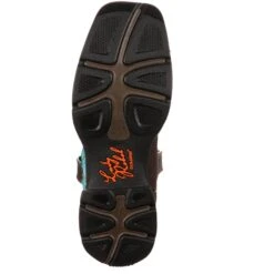 Durango Women's Lady Rebel 10" Steel Toe Western Boot- Brown - DWRD022 -Rocky Shop DWRD022 outsole