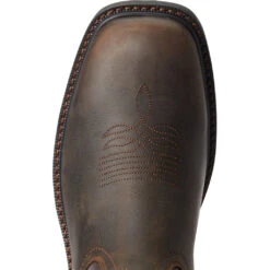 Ariat Men's Groundwork 11" Soft Toe WP Western Work Boot - 10034724 -Rocky Shop F20 MNS WORK 10034724 toe