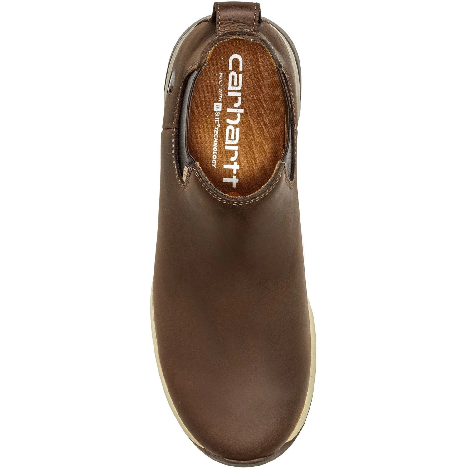 Carhartt Men's Chelsea 4" Non-Safety Toe WP Work Boot - Brown - FA4015-M 9 Carhartt Men's Chelsea 4" Non-Safety Toe WP Work Boot - Brown - FA4015-M - Image 7