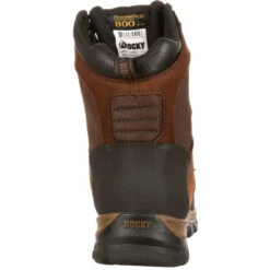 Rocky Men's Core 8" WP 800G Ins Outdoor Boot - Brown - FQ0004753 11 Rocky Men's Core 8" WP 800G Ins Outdoor Boot - Brown - FQ0004753 -Rocky Shop FQ0004753 back