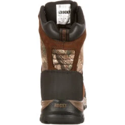 Rocky Men's Core 8" WP 400G Ins Outdoor Hunt Boot - Brown - FQ0004754 -Rocky Shop FQ0004754 back