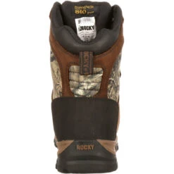 Rocky Men's Core 8" WP 800G Thinsulate Hunt Boot - Brown - FQ0004755 11 Rocky Men's Core 8" WP 800G Thinsulate Hunt Boot - Brown - FQ0004755 -Rocky Shop FQ0004755 back