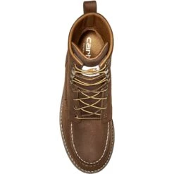 Carhartt Men's 8" WP Non Safety Toe Wedge Boot - Dark Brown - FW8095-M -Rocky Shop FW8095 M8