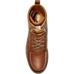 Carhartt Men's 8" Waterproof Steel Toe Wedge Boot - Redwood - FW8275-M -Rocky Shop FW8275 M8