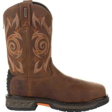 Georgia Men's Carbo-Tec LT 11" Stl Toe WP Western Boot -Brown- GB00264 7 Georgia Men's Carbo-Tec LT 11" Stl Toe WP Western Boot -Brown- GB00264 - Image 5