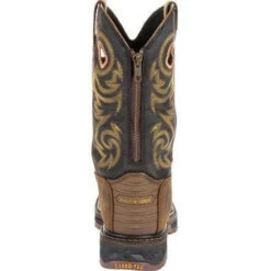 Georgia Men's Carbo-Tec LT 11" Pull-On WP Western Boot -Brown- GB00266 11 Georgia Men's Carbo-Tec LT 11" Pull-On WP Western Boot -Brown- GB00266 -Rocky Shop GB00266 5