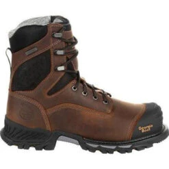 Georgia Men's Rumbler 8" Comp Toe WP Work Boot - Brown - GB00285 13 Georgia Men's Rumbler 8" Comp Toe WP Work Boot - Brown - GB00285 -Rocky Shop GB00285 3