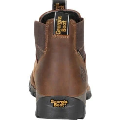 Georgia Men's Eagle One Soft Toe WP Chelsea Work Boot - Brown - GB00315 -Rocky Shop GB00315 back