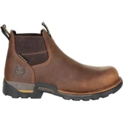 Georgia Men's Eagle One Soft Toe WP Chelsea Work Boot - Brown - GB00315 -Rocky Shop GB00315 profile