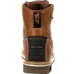 Georgia Men's AMP LT Wedge Soft Toe Work Boot - Brown - GB00347 -Rocky Shop GB00347 5