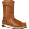 Georgia Men's AMP LT Wedge Pull-On Soft Toe Work Boot - Brown - GB00349 1 Georgia Men's AMP LT Wedge Pull-On Soft Toe Work Boot - Brown - GB00349 -Rocky Shop GB00349 1