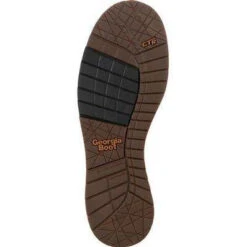 Georgia Men's AMP LT Wedge Pull-On Soft Toe Work Boot - Brown - GB00349 -Rocky Shop GB00349 2