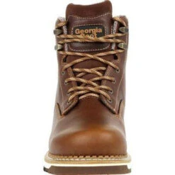 Georgia Men's AMP LT Wedge Soft Toe WP Work Boot - Brown - GB00350 12 Georgia Men's AMP LT Wedge Soft Toe WP Work Boot - Brown - GB00350 -Rocky Shop GB00350 4