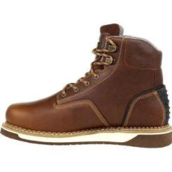 Georgia Men's AMP LT Wedge Soft Toe WP Work Boot - Brown - GB00350 10 Georgia Men's AMP LT Wedge Soft Toe WP Work Boot - Brown - GB00350 -Rocky Shop GB00350 6