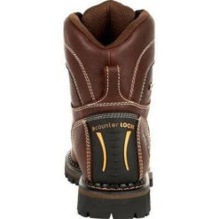 Georgia Women's AMP LT Logger Alloy Toe WP Work Boot - Brown - GB00428 -Rocky Shop GB00428 5