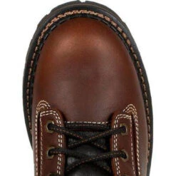 Georgia Women's AMP LT Logger Alloy Toe WP Work Boot - Brown - GB00428 -Rocky Shop GB00428 7