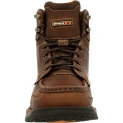 Georgia Men's Athens 360 5" Soft Toe WP Work Boot - Brown - GB00439 -Rocky Shop GB00439 front