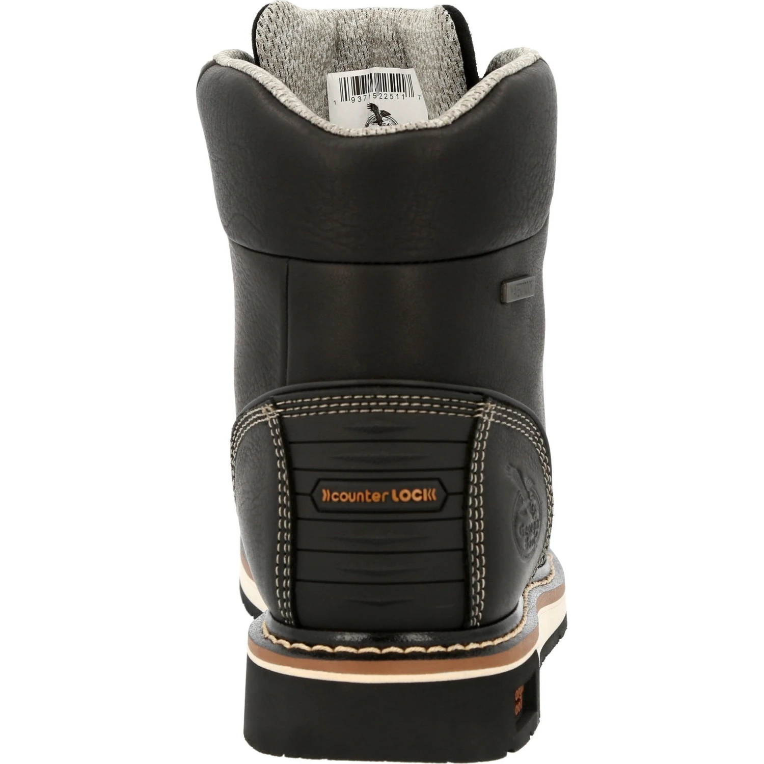 Georgia Men's AMP LT Wedge 6" Moc Toe WP Work Boot - Black - GB00475 5 Georgia Men's AMP LT Wedge 6" Moc Toe WP Work Boot - Black - GB00475 - Image 3