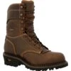 Georgia Men's AMP LT Logger 9" Comp Toe WP 600G Ins Work Boot- GB00491 -Rocky Shop GB00491