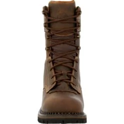 Georgia Men's AMP LT Logger 9" Comp Toe WP 600G Ins Work Boot- GB00491 -Rocky Shop GB00491 front