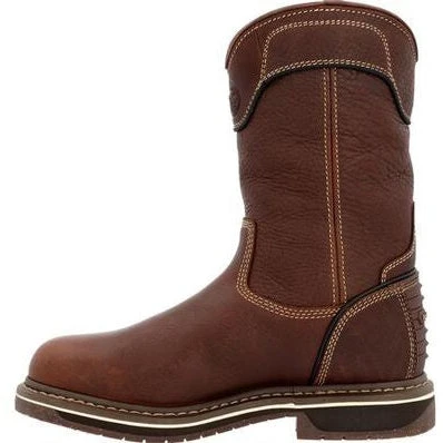 Georgia Women's Amp Lt Edge 10" WP Pull On Work Boot -Brown- GB00516 5 Georgia Women's Amp Lt Edge 10" WP Pull On Work Boot -Brown- GB00516 - Image 3