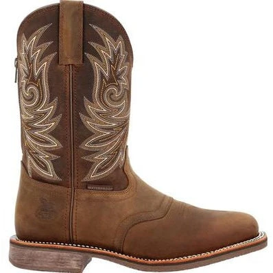 Georgia Men's Carbo Tec Elite 11" WP Western Work Boot -Brown- GB00525 4 Georgia Men's Carbo Tec Elite 11" WP Western Work Boot -Brown- GB00525 - Image 2