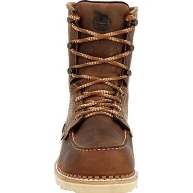 Georgia Men's Wedge 8" WP Soft Toe Slip Resist Work Boot -Brown- GB00532 7 Georgia Men's Wedge 8" WP Soft Toe Slip Resist Work Boot -Brown- GB00532 - Image 5