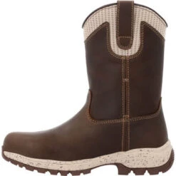Georgia Women's Eagle Trail 10" WP Alloy Toe Work Boot -Brown- GB00557 -Rocky Shop GB00557 5 LARGE 1f9ad17c 2aff 4f19 b7c9 7025b8831362