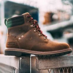 Kodiak Women's Bralorne 6" WP Slip Resist Safety Work Boot -Brown- 4TDSBN -Rocky Shop LS KD 4TDSBN 1