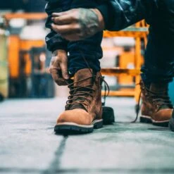 Kodiak Men's Mckinney 6" Comp Toe WP Safety Work Boot -Brown- K4TFBN -Rocky Shop LS KD K4TFBN 3