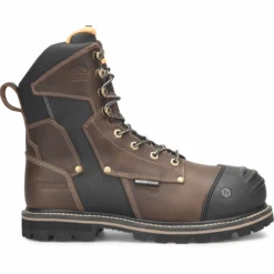 Matterhorn Men's Ibeam 8" WP Comp Toe Metguard Work Boot -Brown- MT2548