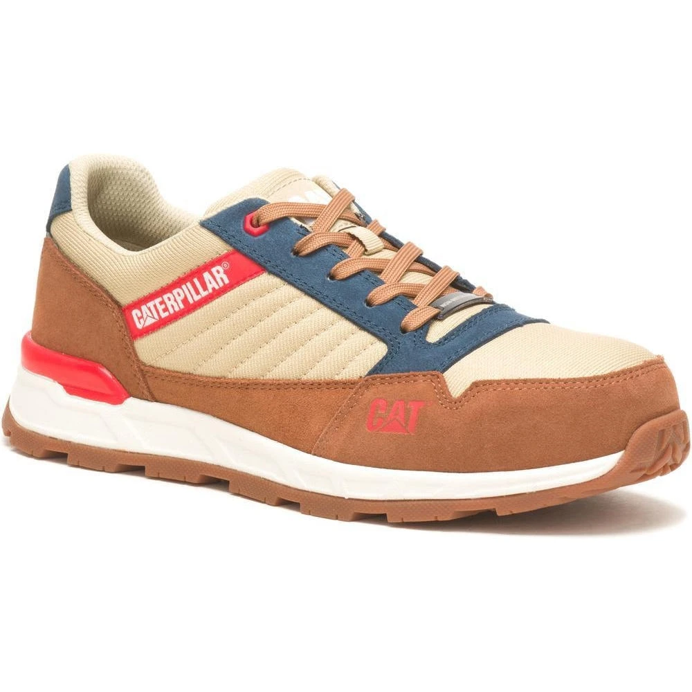 Cat Men's Venward Comp Toe Slip Resistant Work Shoe -Brown- P91478 3 Cat Men's Venward Comp Toe Slip Resistant Work Shoe -Brown- P91478