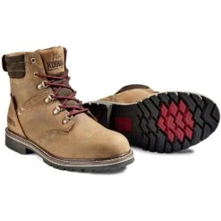Kodiak Women's Bralorne 6" WP Slip Resist Safety Work Boot -Brown- 4TDSBN -Rocky Shop PS KD 4TDSBN P