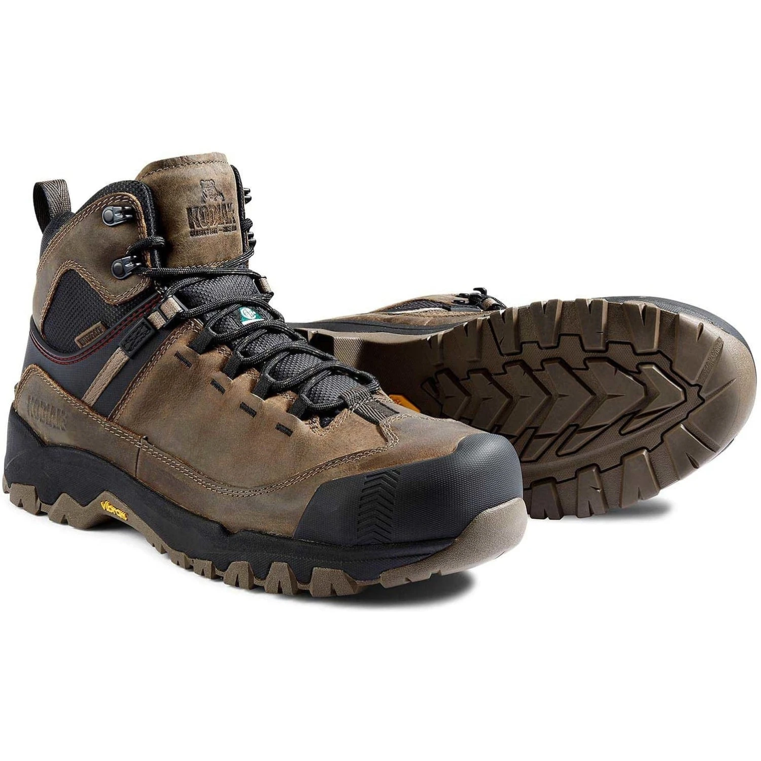 Kodiak Men's Quest Bound Comp Toe WP Hiker Work Boot -Fossil- 4TELFS 6 Kodiak Men's Quest Bound Comp Toe WP Hiker Work Boot -Fossil- 4TELFS - Image 4