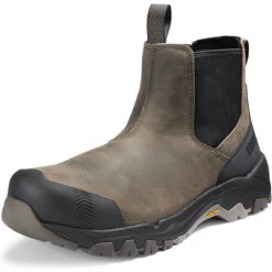 Kodiak Men's Quest Bound Comp Toe WP Chelsea Work Boot -Fossil- 4THNFS -Rocky Shop PS KD 4THNFS 3L