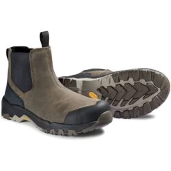 Kodiak Men's Quest Bound Comp Toe WP Chelsea Work Boot -Fossil- 4THNFS -Rocky Shop PS KD 4THNFS P