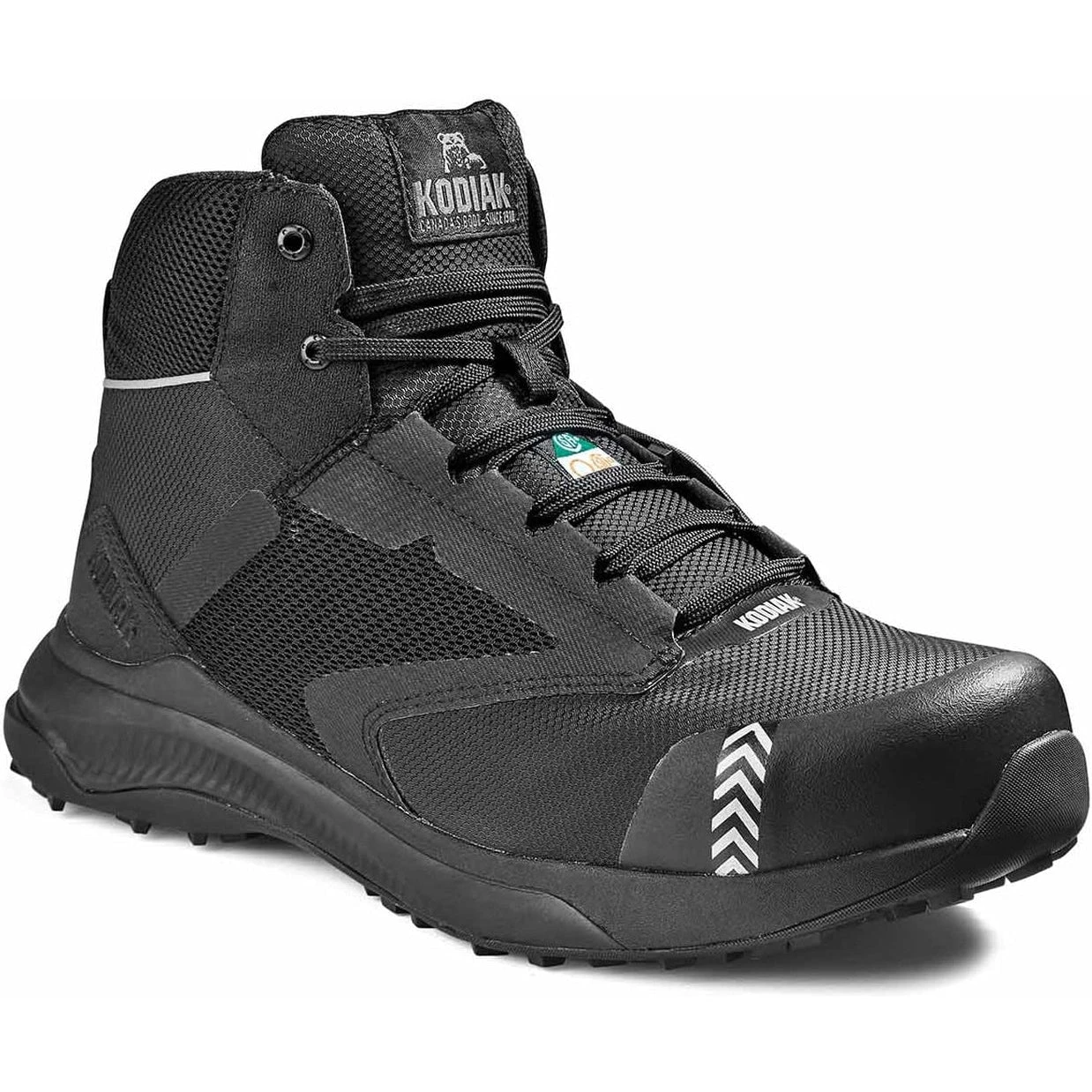 Kodiak Men's Quicktrail Mid CT Athletic Safety Work Shoe -Black- 4THQBK 3 Kodiak Men's Quicktrail Mid CT Athletic Safety Work Shoe -Black- 4THQBK
