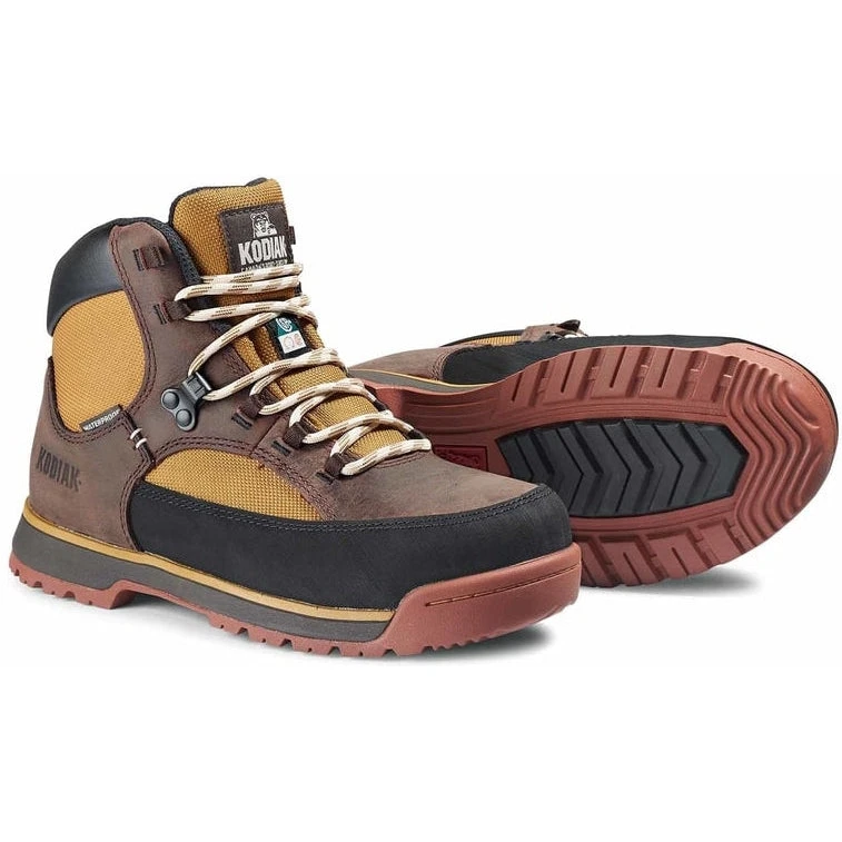 Kodiak Women's Greb Classic Steel Toe WP Hiker Work Boot -Brown- 834YBN 7 Kodiak Women's Greb Classic Steel Toe WP Hiker Work Boot -Brown- 834YBN - Image 5