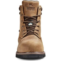 Kodiak Men's Mckinney 6" Comp Toe WP Safety Work Boot -Brown- K4TFBN -Rocky Shop PS KD K4TFBN F
