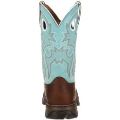 Durango Women's Lady Rebel Square Toe Western Boot - Brown - RD3471 -Rocky Shop RD3471 back