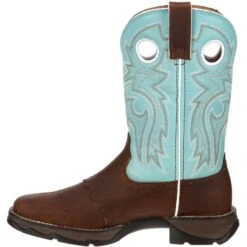 Durango Women's Lady Rebel Square Toe Western Boot - Brown - RD3471 -Rocky Shop RD3471 instep profile