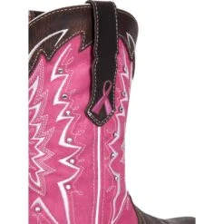 Durango Women's Benefiting Stefanie Spielman Square Toe Western Boot -Rocky Shop RD3557 detail