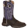 Durango Women's Lady Rebel 10" Square Toe Western Boot- Brown - RD3576 -Rocky Shop RD3576