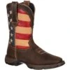Durango Women's Lady Rebel Patriotic 10" Square Toe Western Flag Boot RD4414 -Rocky Shop RD4414