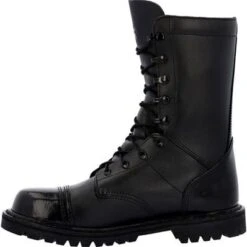 Rocky Men's Lace Up 10" Slip Resistant Jump Work Boot -Black- RKC147 -Rocky Shop RKC147 5 LARGE 39f56b89 f2bd 48d1 a922 8ebc2957bd0c