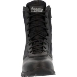 Rocky Men's Cadet 8" Side Zip Public Service Duty Boot -Black- RKD0102 -Rocky Shop RKD0102 3 LARGE 706419d4 834c 4427 a268 7d47ad15584a