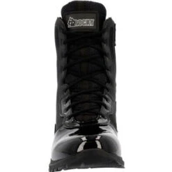 Rocky Men's Cadet 8" Side Zip Public Service Duty Boot -Black- RKD0103 -Rocky Shop RKD0103 3 LARGE 20a156b2 f940 4045 837d a46e0d3afc85