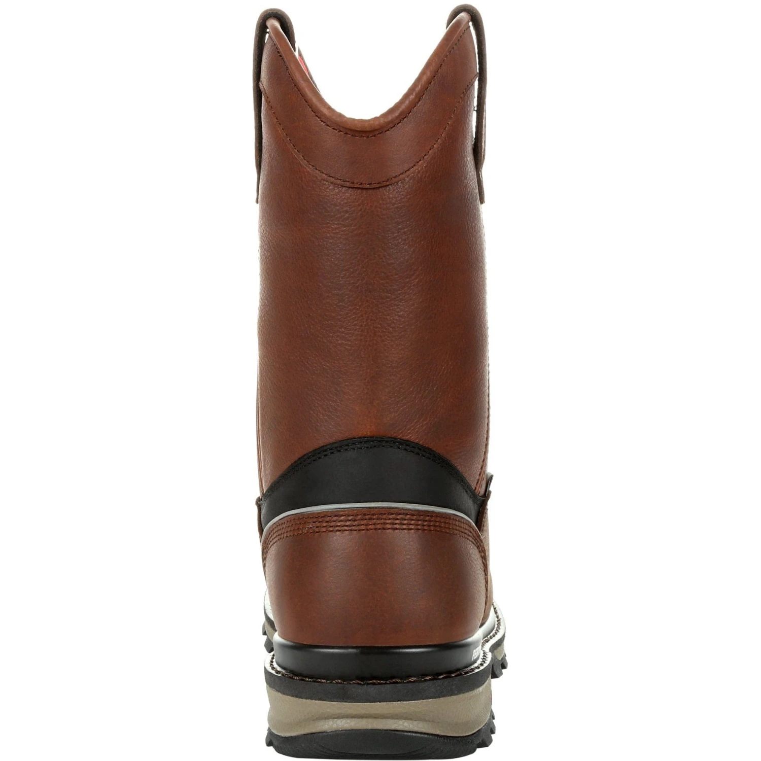 Rocky Men's Rams Horn 10" Comp Toe WP Pull-On Work Boot- Brown- RKK0315 6 Rocky Men's Rams Horn 10" Comp Toe WP Pull-On Work Boot- Brown- RKK0315 - Image 4