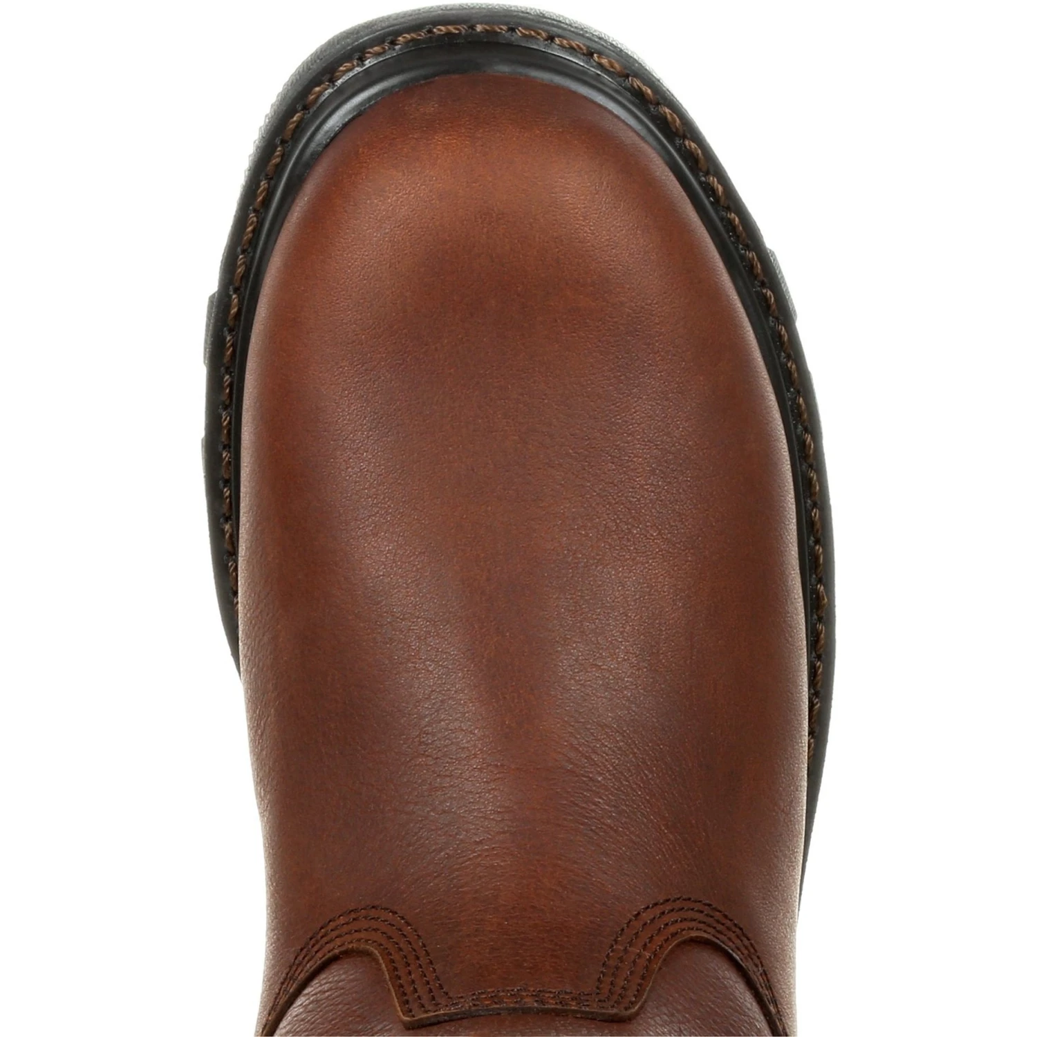 Rocky Men's Rams Horn 10" Comp Toe WP Pull-On Work Boot- Brown- RKK0315 8 Rocky Men's Rams Horn 10" Comp Toe WP Pull-On Work Boot- Brown- RKK0315 - Image 6